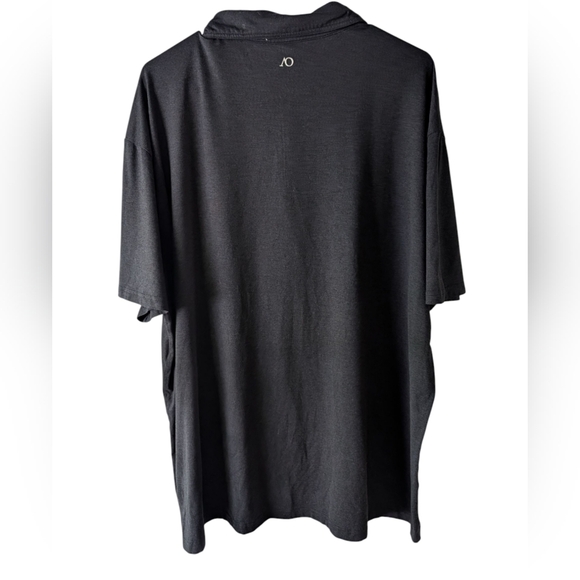 AndersonOrd Men's Black Performance Polo Shirt XXL - Picture 3 of 5